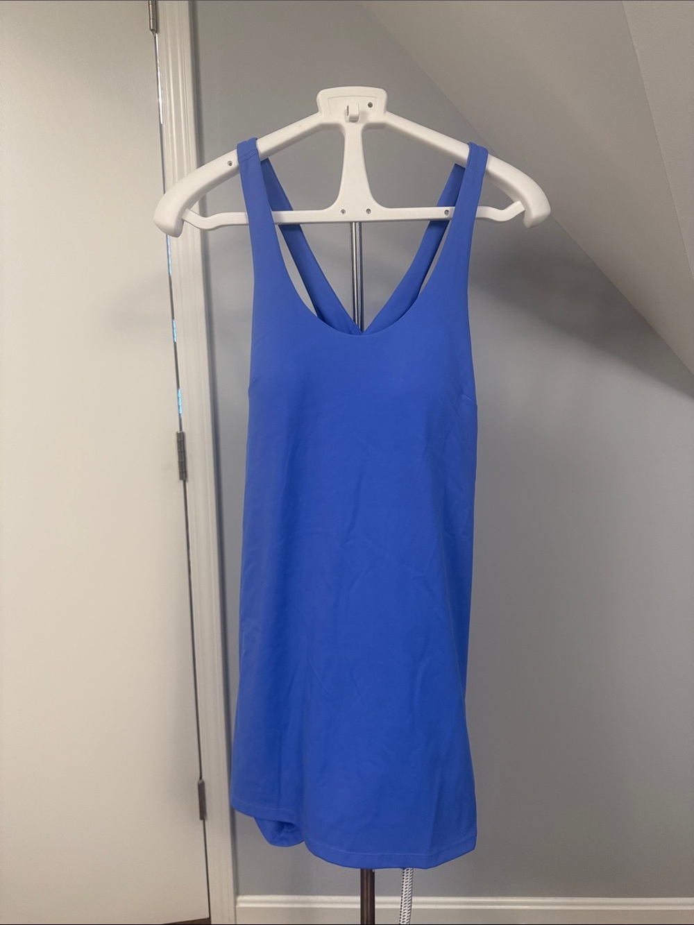 Purple/blue activewear dress